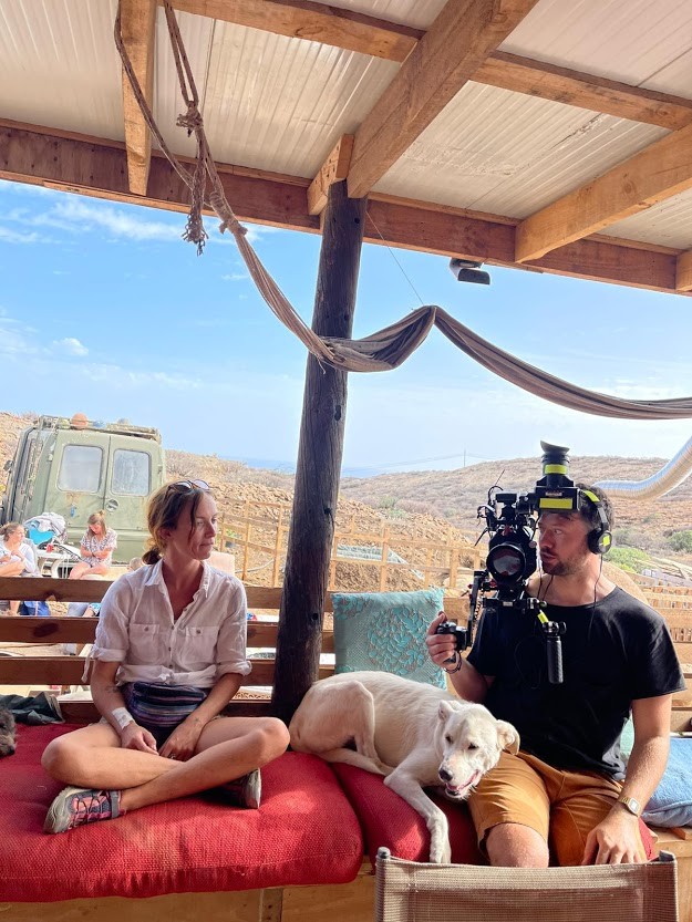 TV filming at Tenerife Horse Rescue