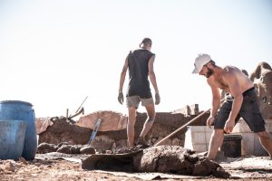 clay building