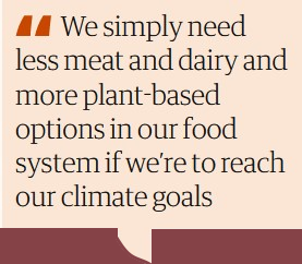 plant based sustainability graphic